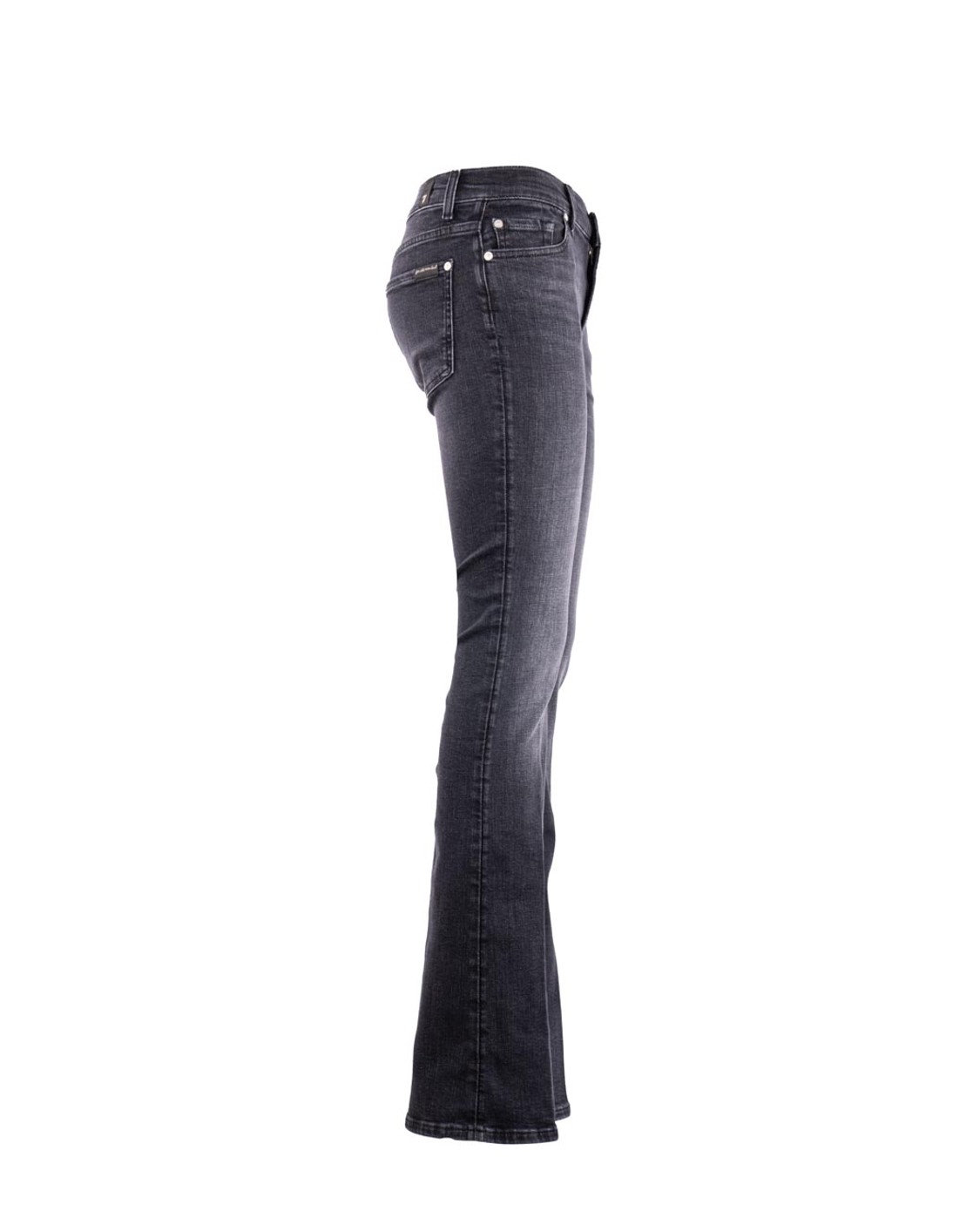 shop SEVEN  Jeans: Seven jeans "Bootcut".
Vita media.
A zampa.
Gamba alta e svasata.
Composizione: 97% Cotone, 3% Elastan.
Made in Tunisia.. BOOTCUT 7U030C34-N number 1533753